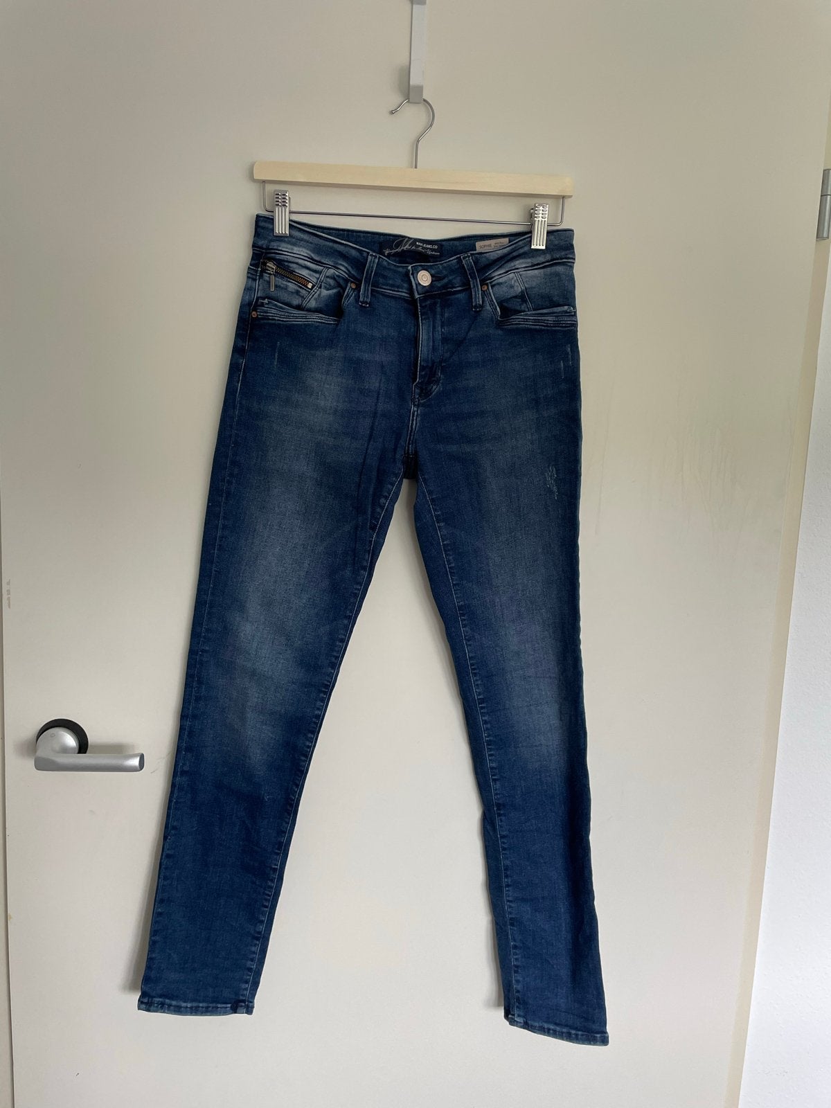 Mavi mid-rise slim skinny jeans, Ophalen of Verzenden, Gedragen, Blauw, W28 - W29 (confectie 36)
