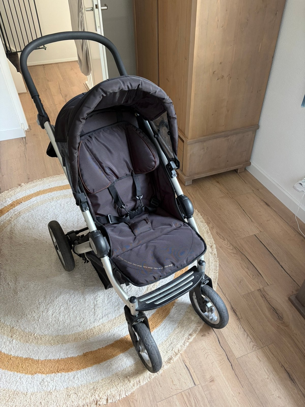 Mutsy transrange kinderwagen, Gebruikt, Mutsy, Verstelbare duwstang, Ophalen