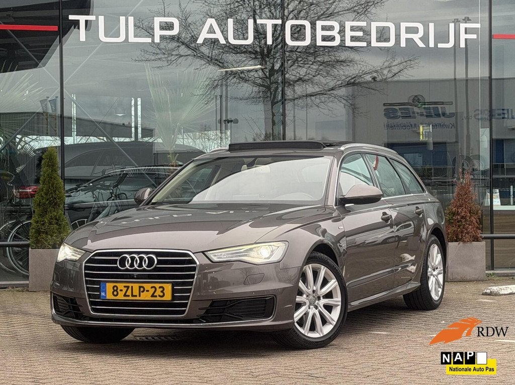 Audi A6 Avant 1.8 TFSI ultra Premium Edition 2015 Volle auto, Automatische klimaatregeling, 1600 kg, 93 €/maand, 750 kg
