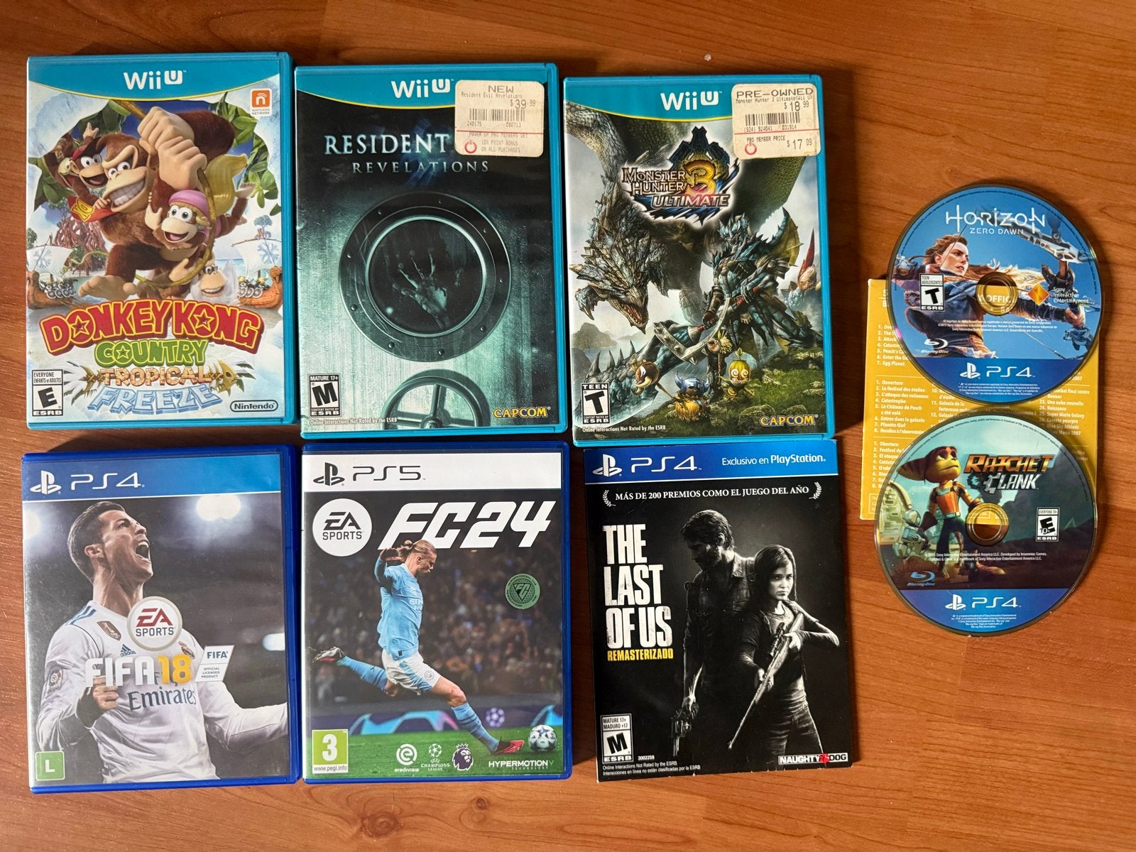 Diverse games voor Wii U, PS4 en PS5 - Zo goed als nieuw, Avontuur en Actie, 1 speler, Ophalen of Verzenden, Zo goed als nieuw