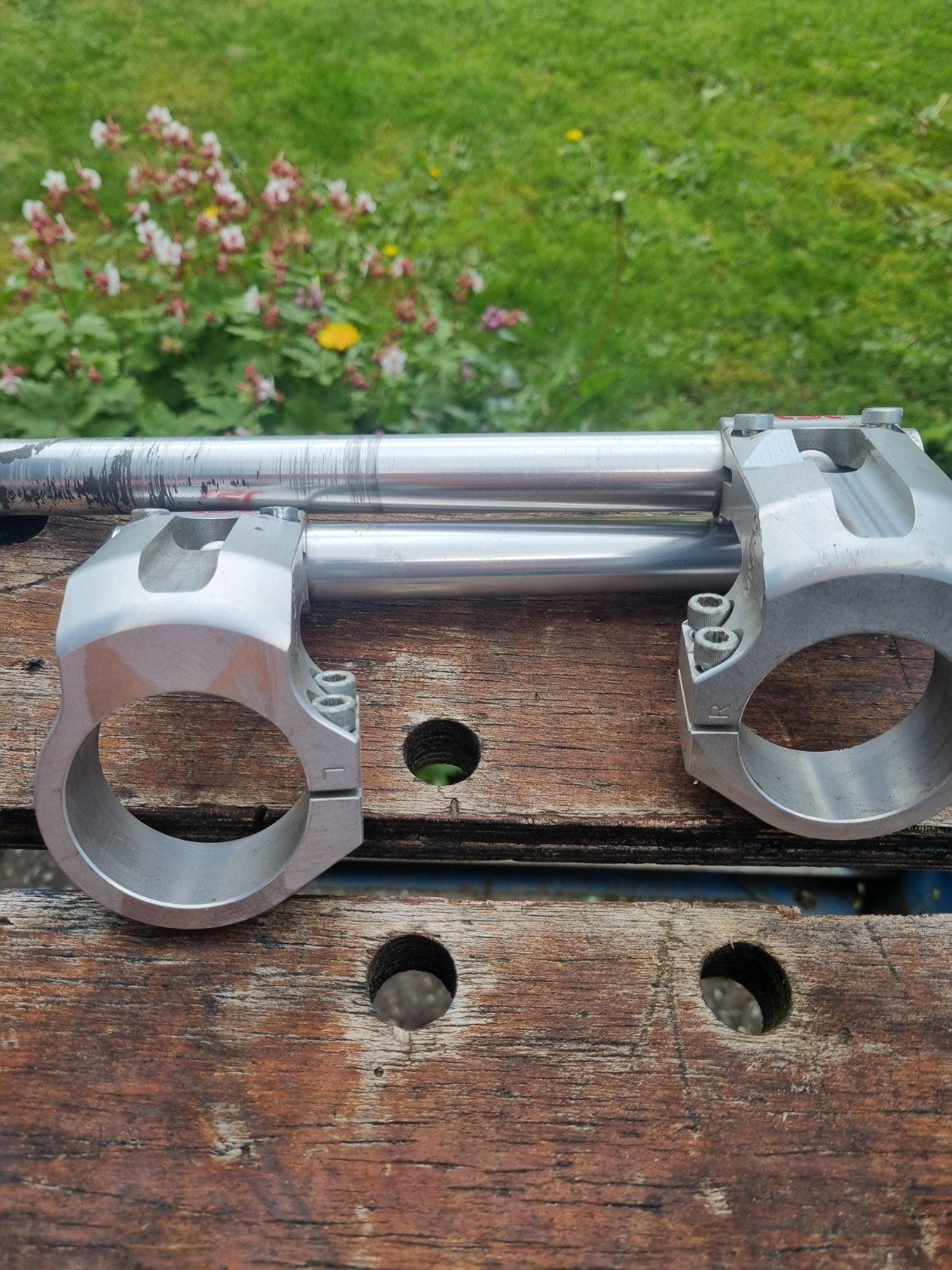 LSL clip-ons stuurhelften motorfiets, Ophalen of Verzenden