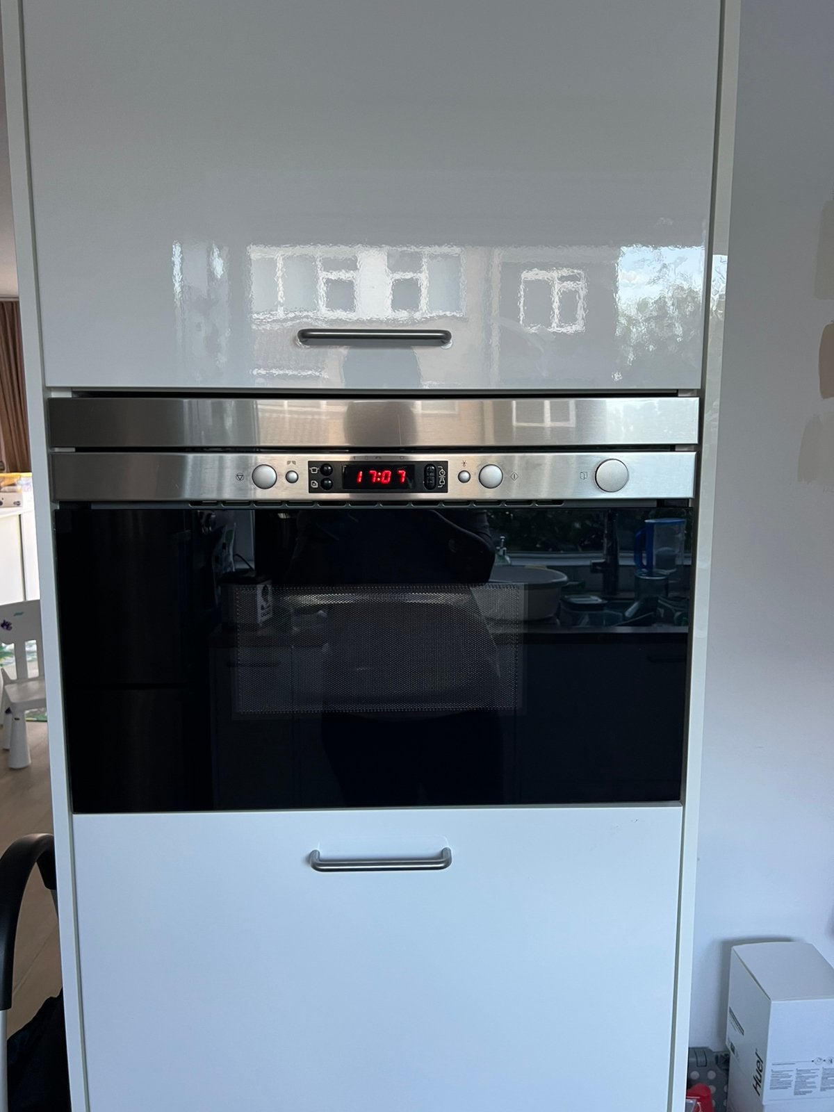 Inbouwmagnetron IKEA, Witgoed en Apparatuur, Ophalen, Gebruikt, Inbouw, IKEA
