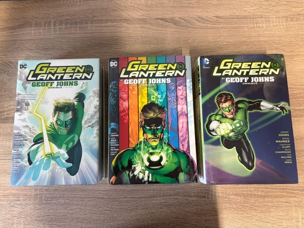 Green Lantern Omnibus 1, 2, 3 - Geoff Johns, Boeken, Amerika, Geoff Johns, Complete serie of reeks, Ophalen