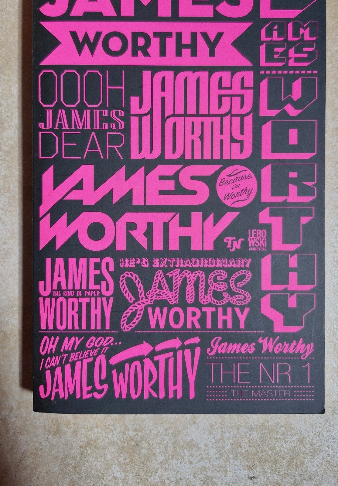James Worthy - The King of Paper - Lebowski Achievers, Lebowski Achievers, Ophalen of Verzenden, Zo goed als nieuw, Nederland