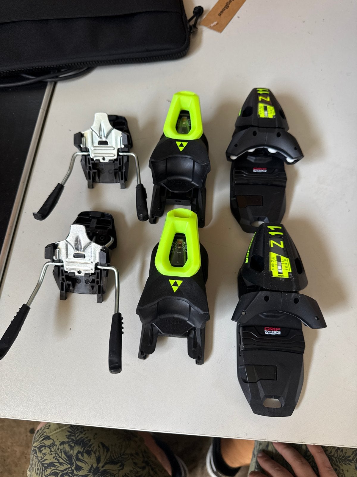 Fischer Z11 GripWalk Skibindingen - Lichte gebruikssporen, Overige typen, Ophalen of Verzenden, Nvt, Skiën