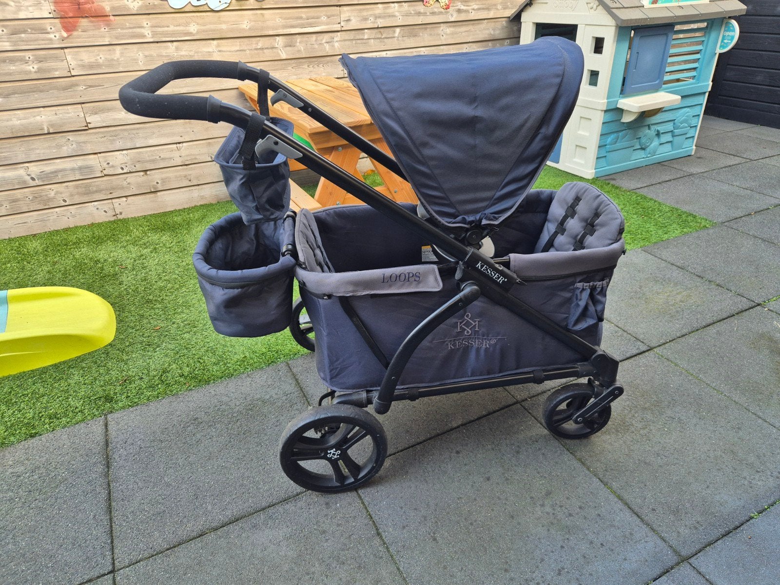 KESSER Bolderkar Loops 2in1 Ook geschikt als Kinderwagen, Ophalen, Overige merken