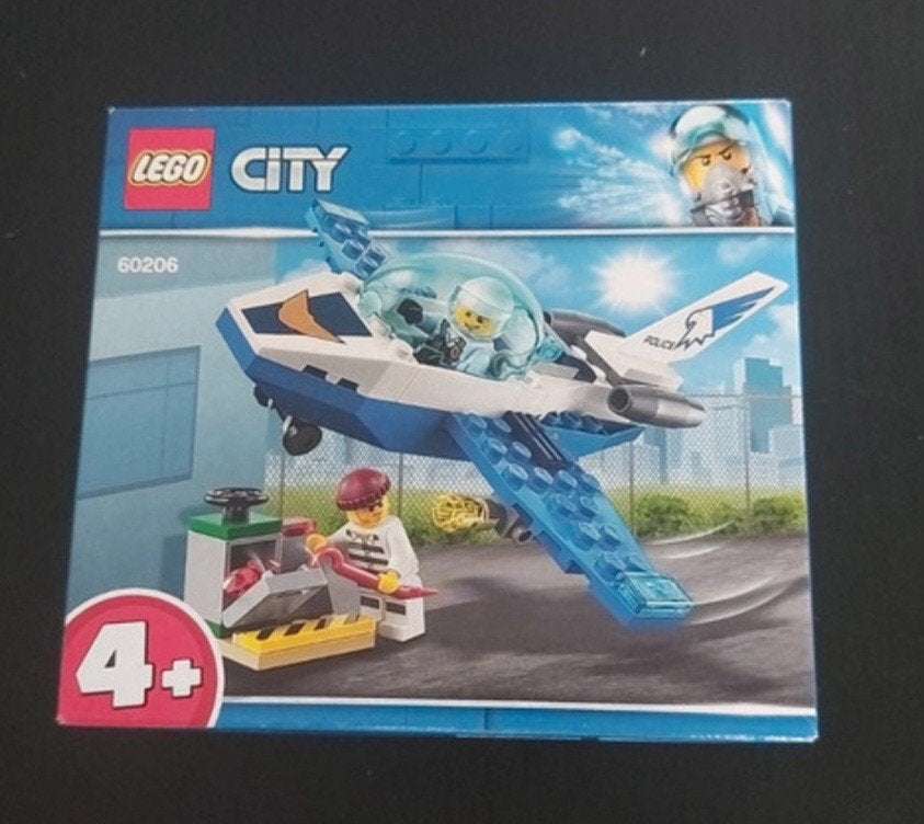 Lego city politie vliegtuig set nummer 60206., Ophalen of Verzenden, Zo goed als nieuw