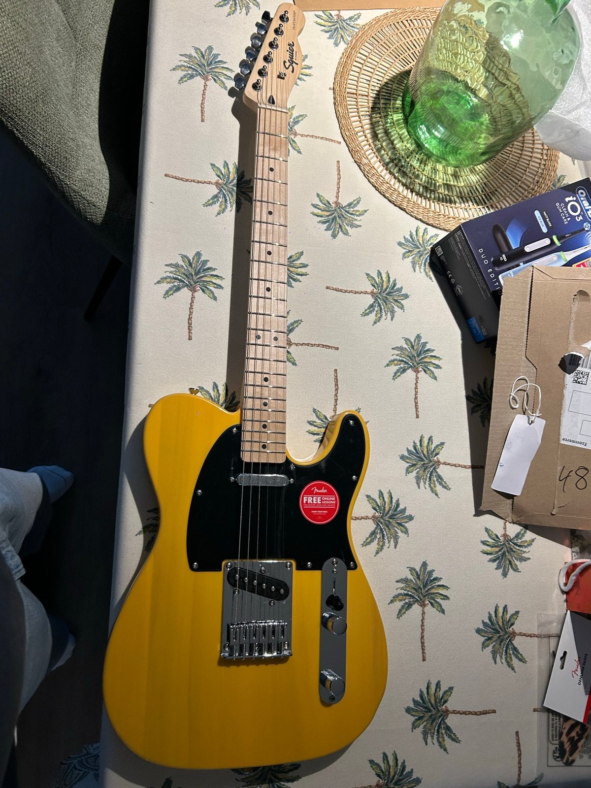 Nieuwe Squier Telecaster by Fender - Geel, Ophalen, Nieuw, Solid body, Fender