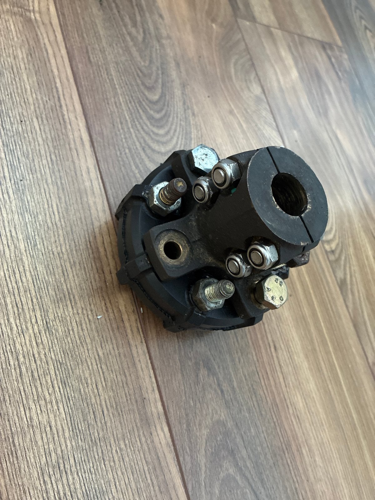 Schroefaskoppeling 22mm - Flexibele koppeling, Watersport en Boten, Bootonderdelen, Gebruikt, Motor en Techniek, Zeilboot of Motorboot