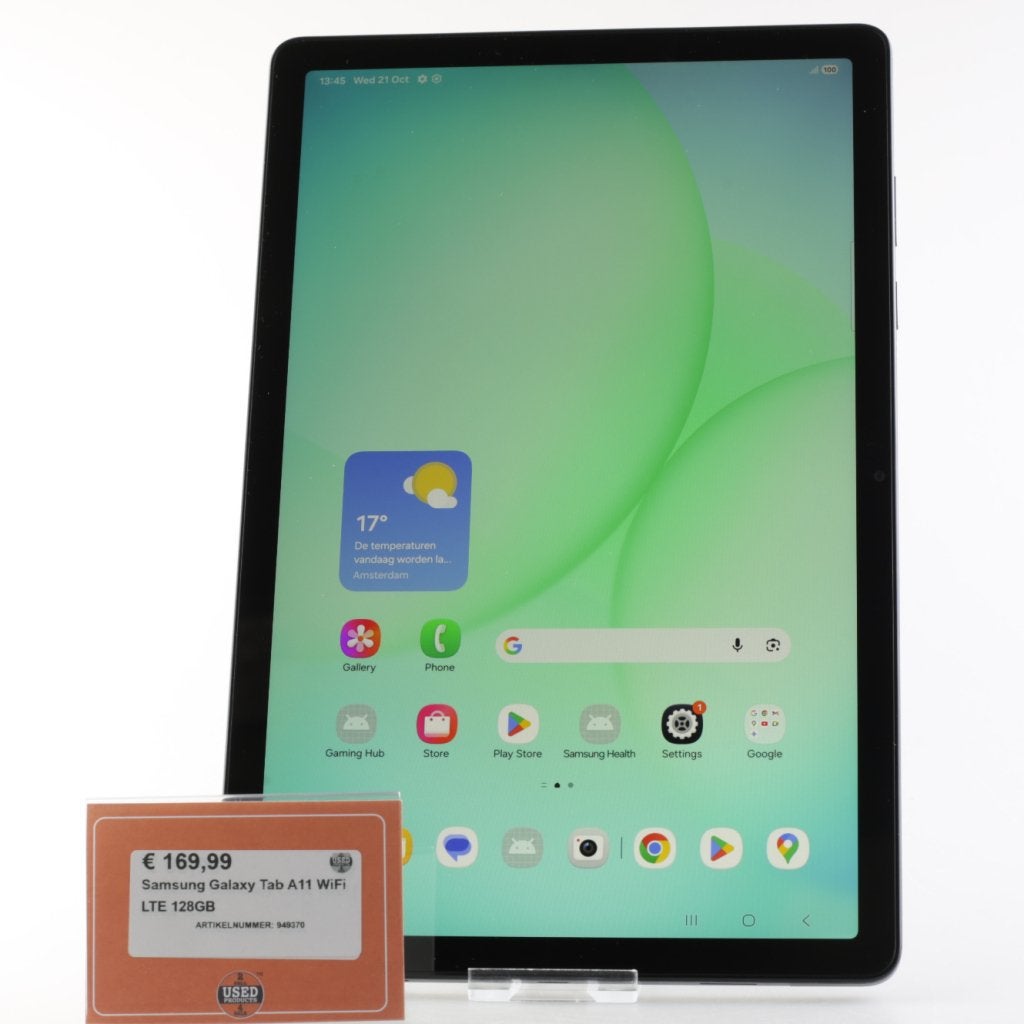 Samsung Galaxy Tab A11 WiFi LTE 128GB, Samsung, Zo goed als nieuw, Support@Samsung.com, 129, Samsung-ro, Yeongtong-gu
Suwon-si, Gyeonggi-do 16677
South Korea