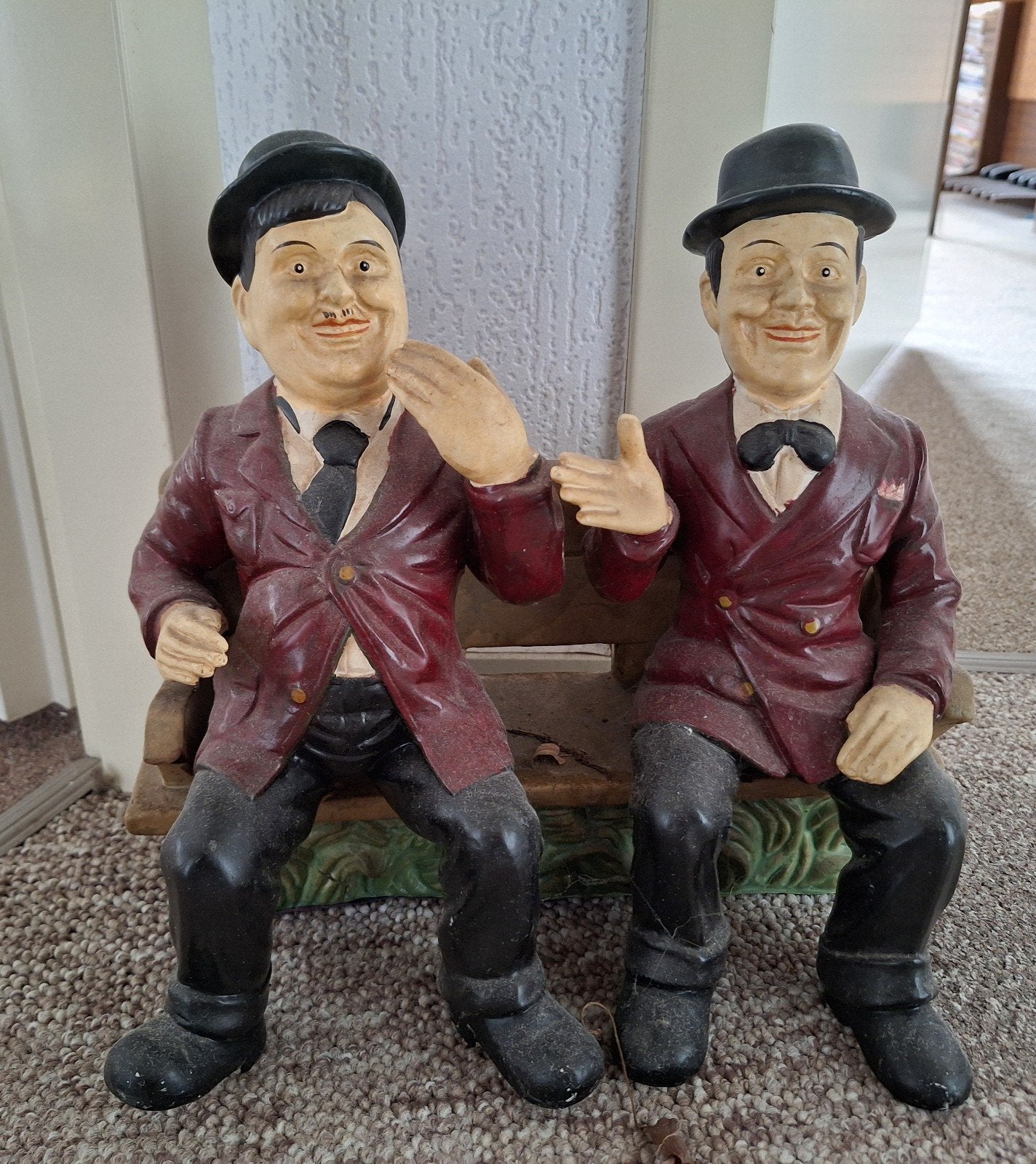 Beeld Laurel & Hardy, Ophalen, Zo goed als nieuw, Mens