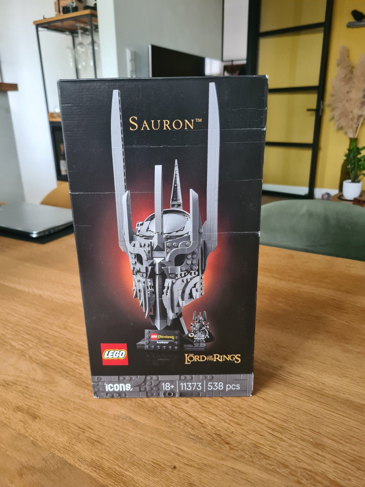 Lego Sauron helmet, nieuw, Ophalen of Verzenden, Nieuw