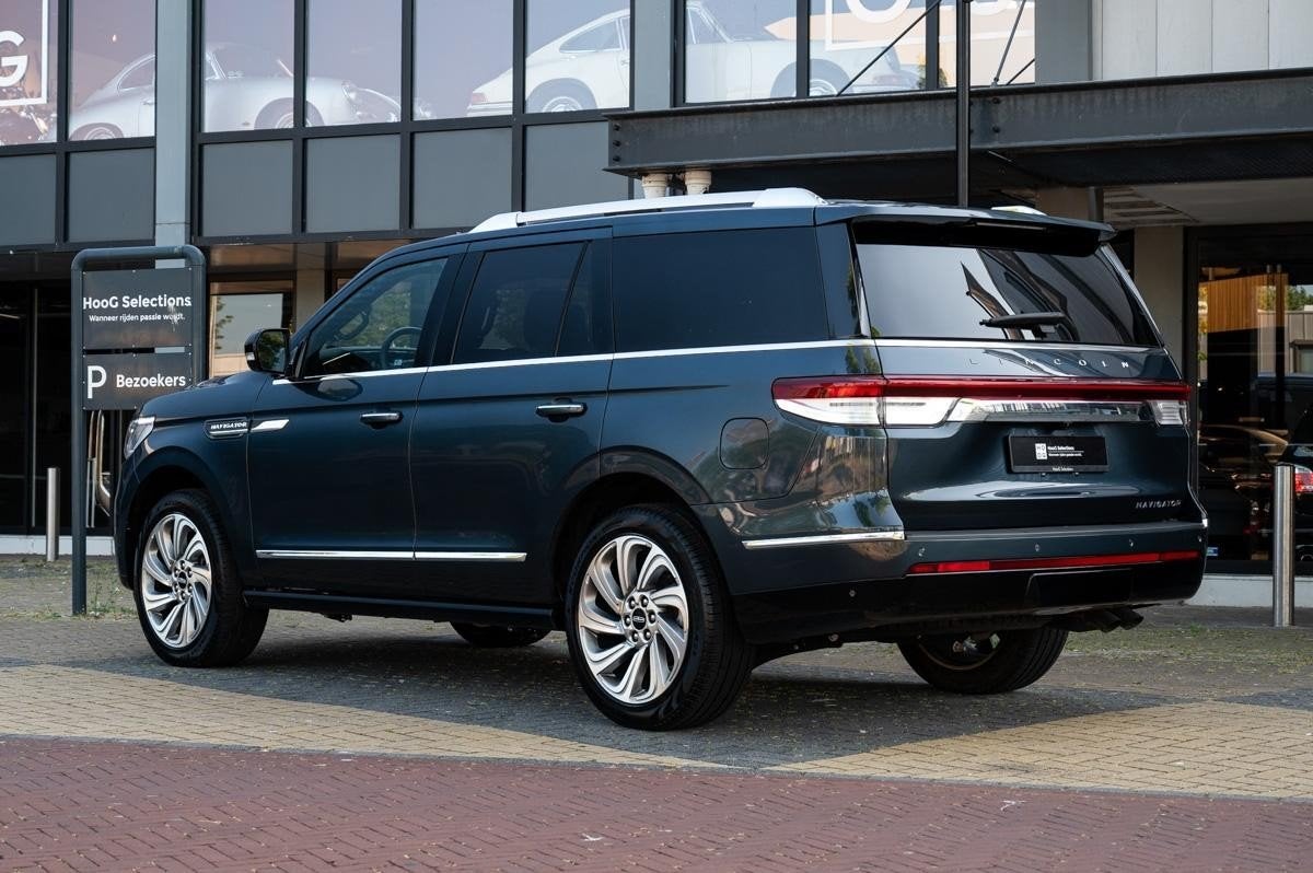 Lincoln Navigator 3.5L V6 (bj 2023, automaat), Auto's, Lincoln, Gebruikt, Zwart, 439 pk, 7 stoelen