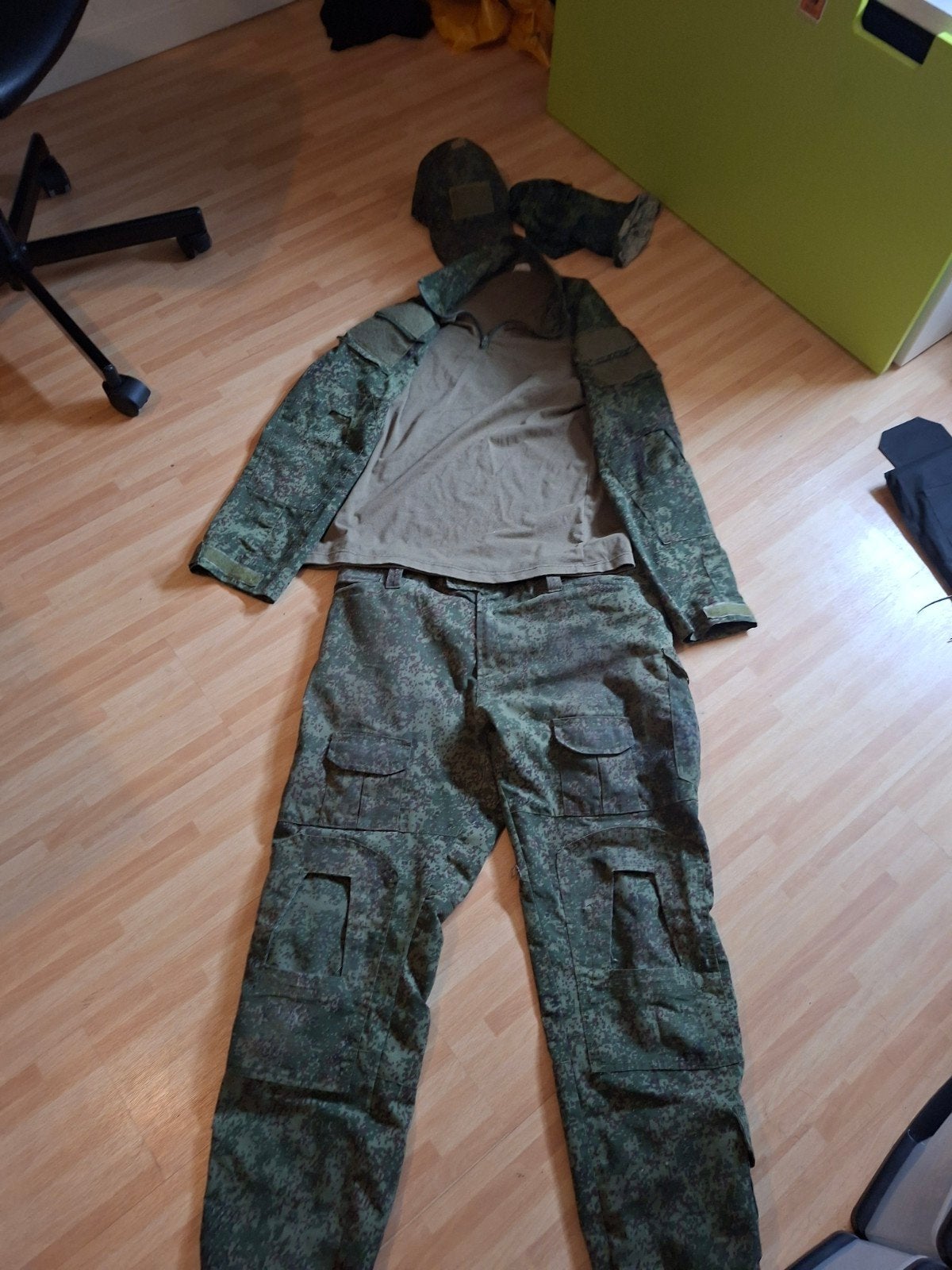 Militair uniform - Maat M, Ophalen, Gedragen, Maat 48/50 (M), Groen