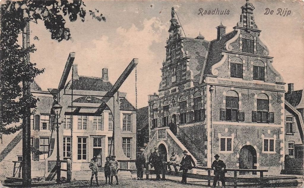 702-348-033 Raadhuis De Rijp, Verzenden, Voor 1920, Noord-Holland