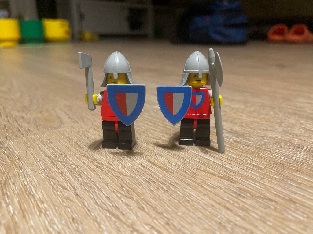 Lego minifiguuren 50 jaar oud., Lego, Ophalen of Verzenden, Zo goed als nieuw, Minifiguur