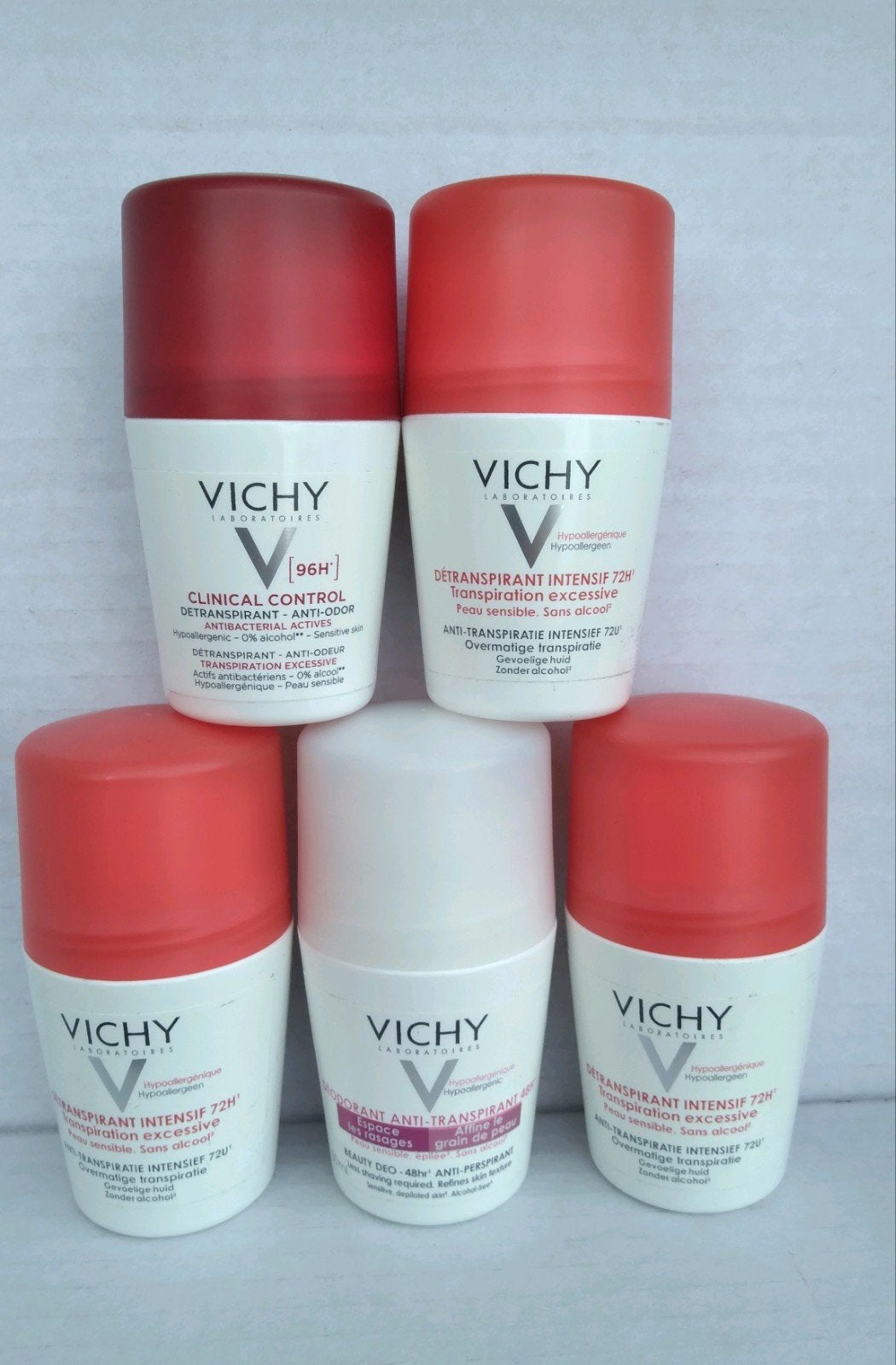 Vichy Anti Transpirant Deodorant rollers, Verzenden, Nieuw, Deodorant of Bodyspray