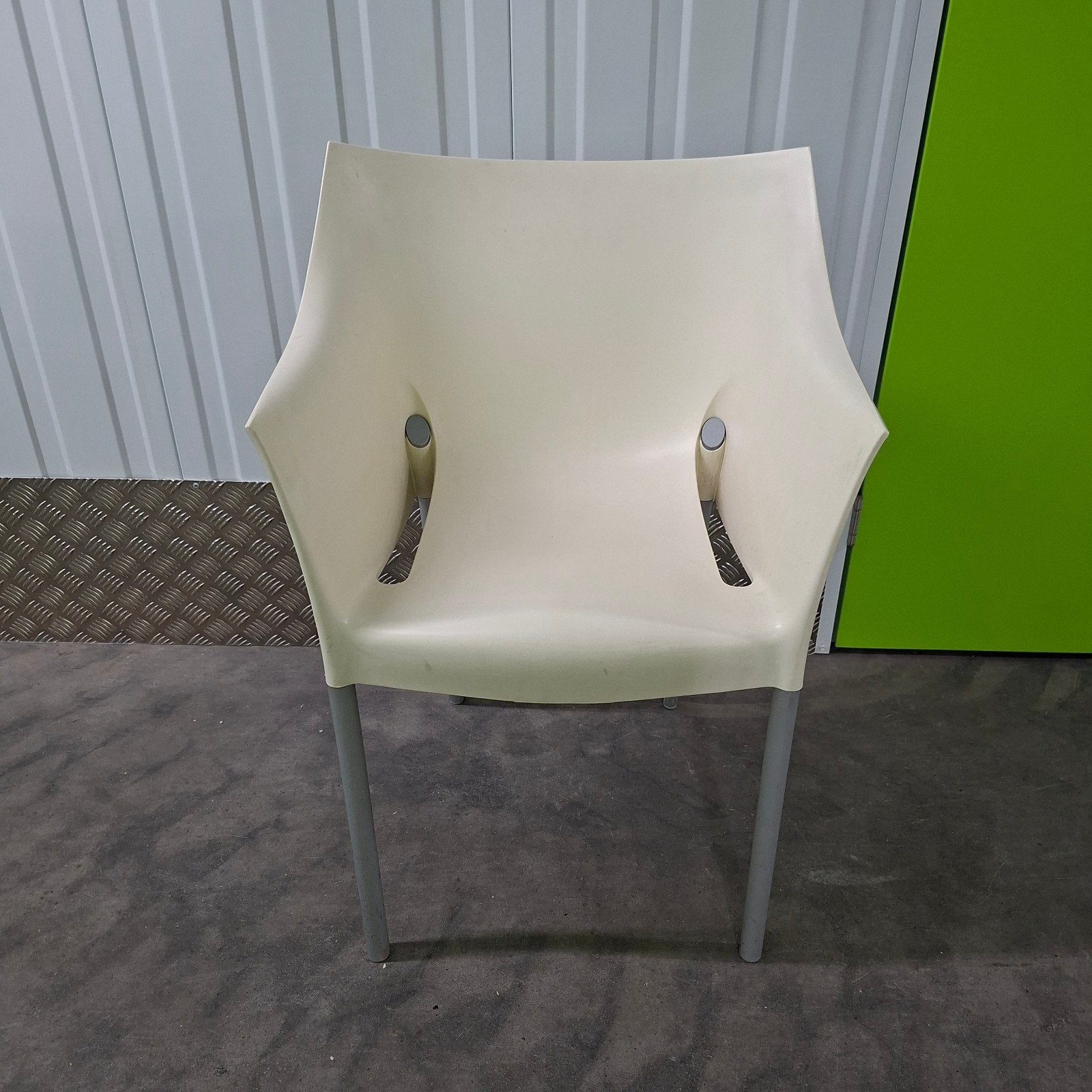 6x originele Dr No kuipstoel wit Philip Starck Kartell, Kunststof, Wit, Ophalen of Verzenden, Zo goed als nieuw