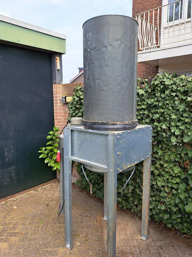 Afzuigsysteem werkplaats, industriële stofafzuiging, Ophalen, Gebruikt