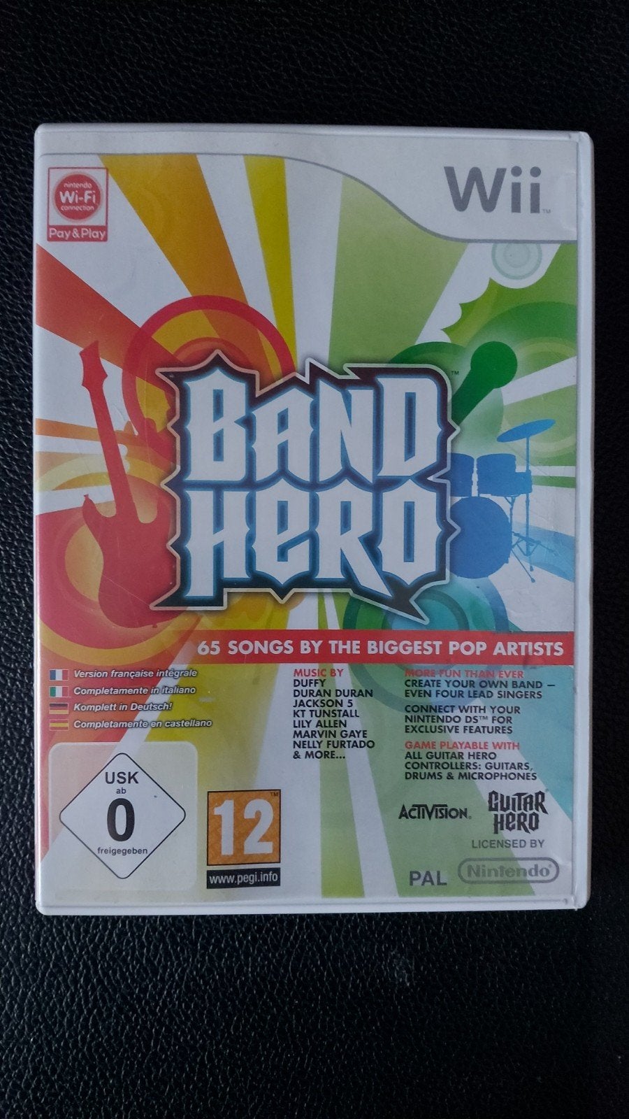 Band Hero Wii - Muziekspel met 65 nummers van topartiesten, Ophalen of Verzenden