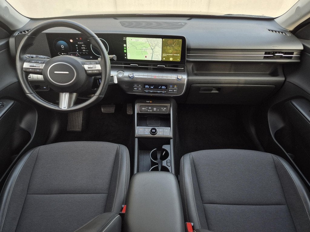 Hyundai Kona 1.6 GDI HEV Comfort Smart Automaat / Fabrieksga, Stof, Gebruikt, Euro 6, SUV of Terreinwagen