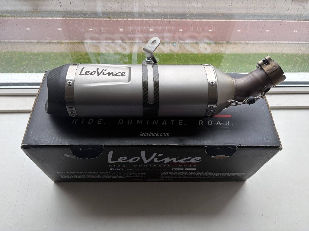Leovince LV ONE uitlaatdemper, Motoren, Ophalen of Verzenden, Gebruikt