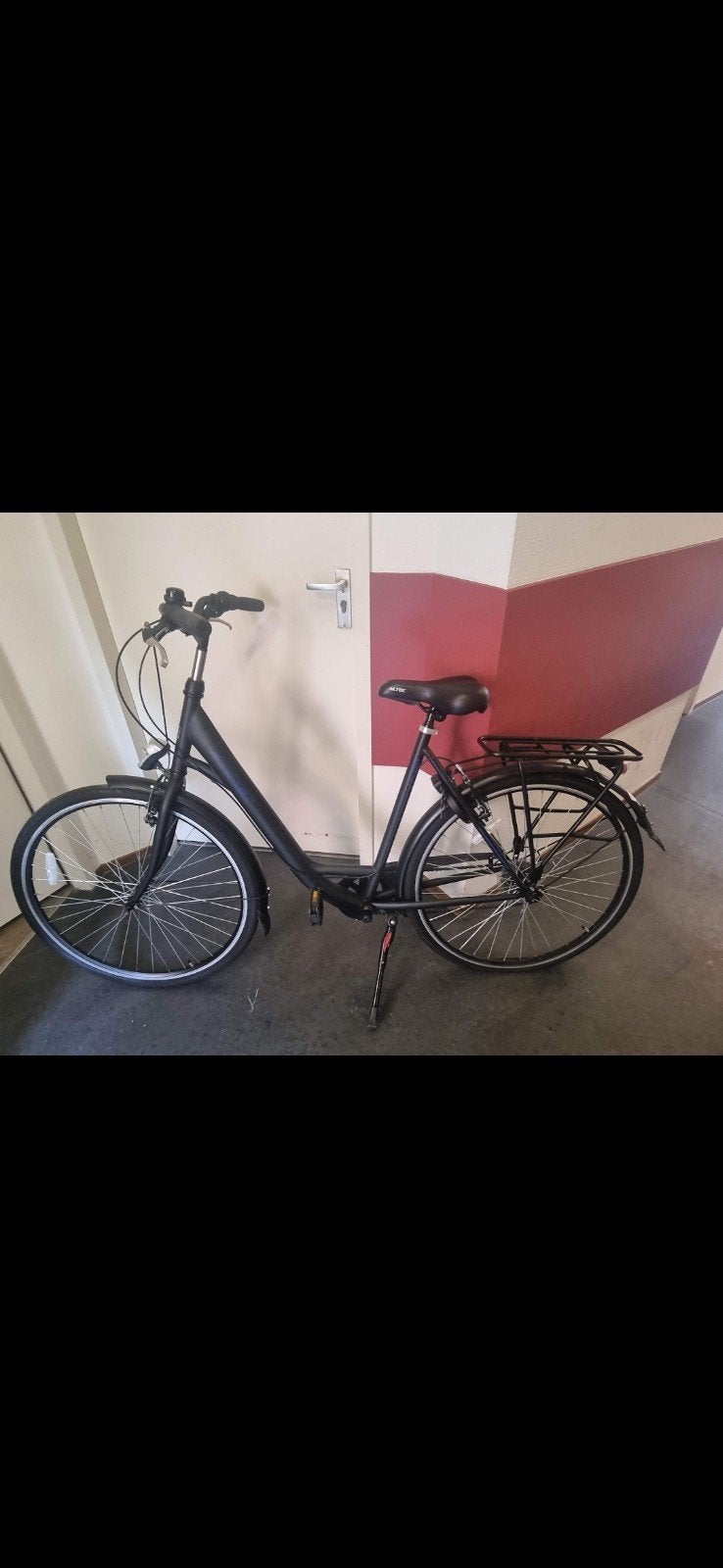 zwarte dames fiets, Fietsen en Brommers, Ophalen of Verzenden