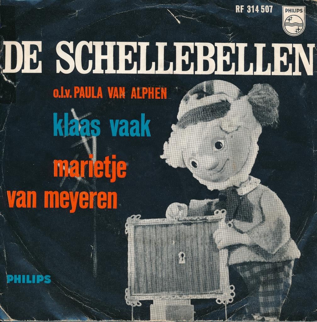 2563 De Schellebellen - Klaas Vaak (1965), Cd's en Dvd's, Gebruikt, 7 inch, Single, Ophalen of Verzenden
