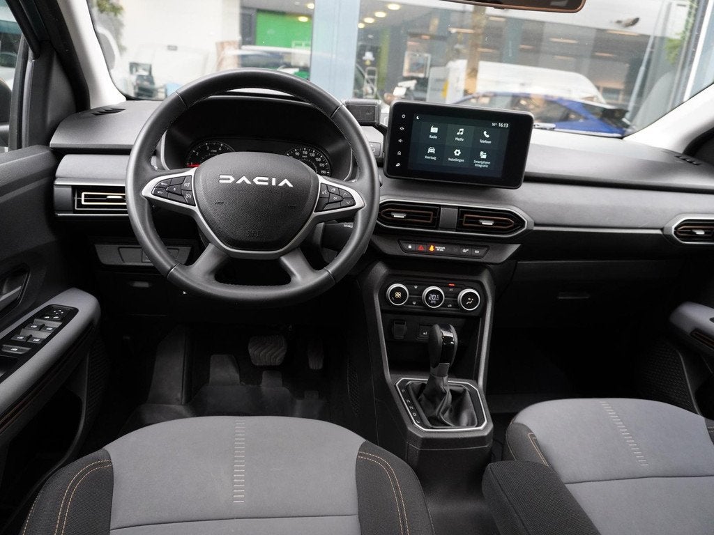 Dacia Sandero Stepway TCe 90 Extreme AUTOMAAT / 1E EIGENAAR, Auto's, Stof, 49 €/maand, Origineel Nederlands, 19 km/l
