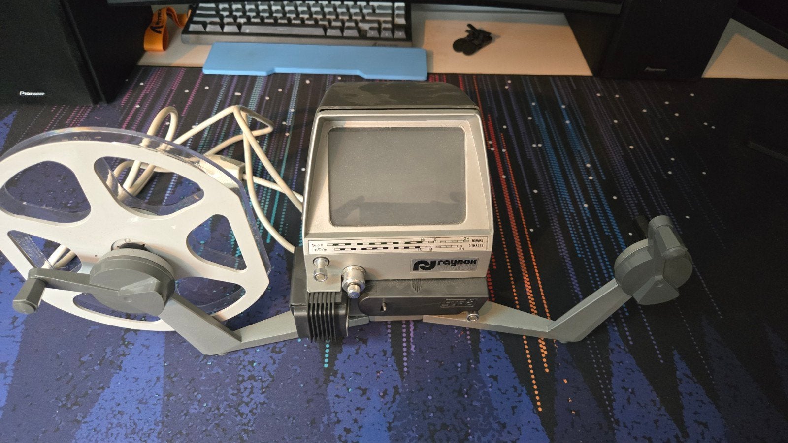Raynox Rayette Super 8 filmviewer/editor, Ophalen of Verzenden, Gebruikt, Overige typen