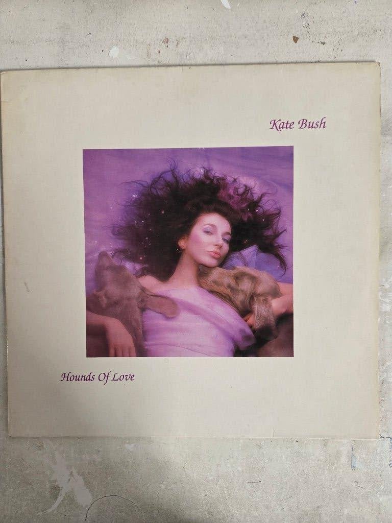 Vinyl lp KATE BUSH: HOUNDS OF LOVE, Beschermende buitenhoes, LP, Gebruikt, Pop