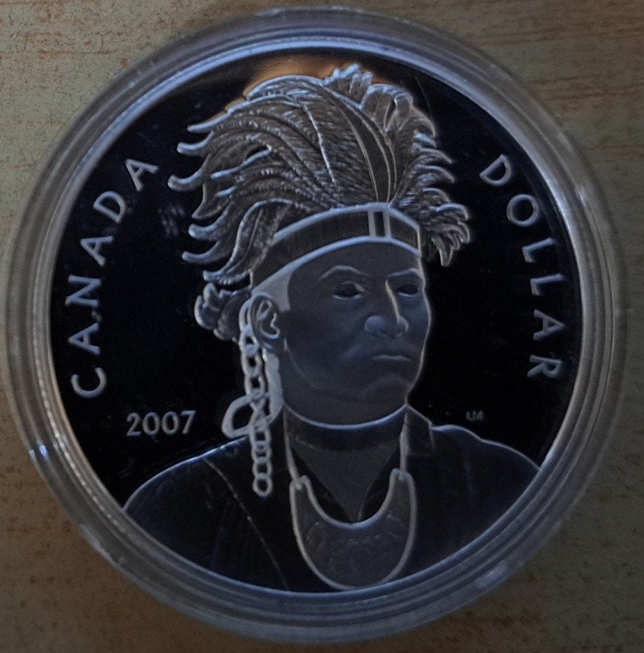 Canada, 1 Dollar 2007 - zilver Proof, Ophalen of Verzenden, Noord-Amerika, Losse munt, Zilver