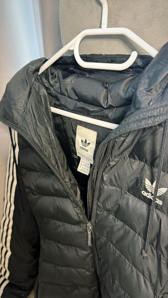 Adidas Jas, Ophalen of Verzenden, Zo goed als nieuw, Maat 36 (S), Zwart