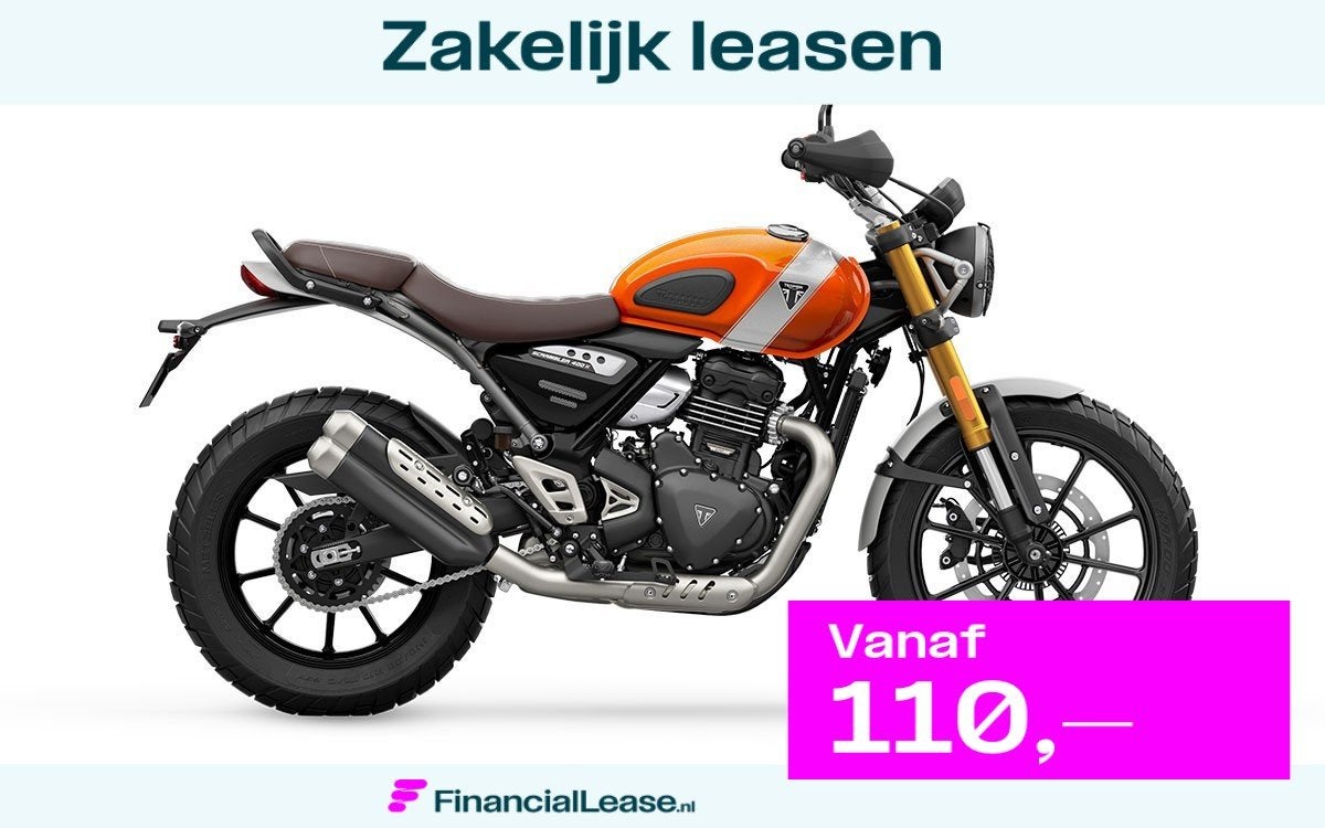 Triumph Scrambler 400 X, Bedrijf, Toermotor, 12 t/m 35 kW