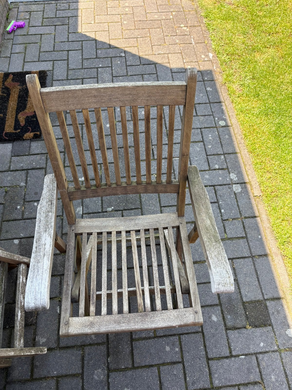 Tuinstoelen, Ophalen, Gebruikt, Hout