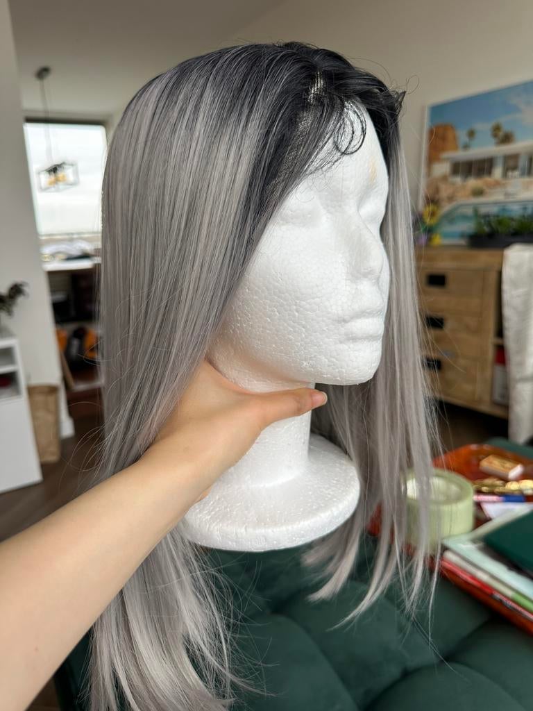 Lace wig with baby hair, Ophalen of Verzenden, Nieuw, Pruik of Haarverlenging