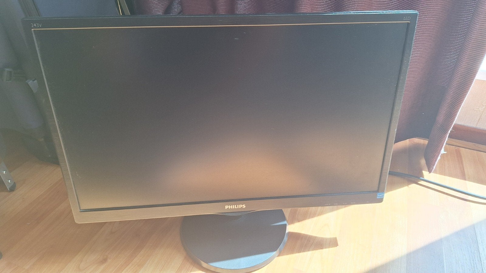 Philips 24 inch monitor 245C5LHAB/00 Full HD, Philips, Gebruikt, Full HD, 60 Hz of minder