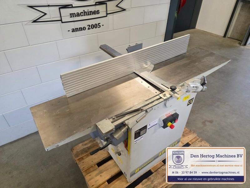 compacte vlakvandiktebank schaven en vandikte 31cm 400V, Doe-het-zelf en Verbouw, Schaafmachines, Ophalen, Gebruikt, Elektrisch