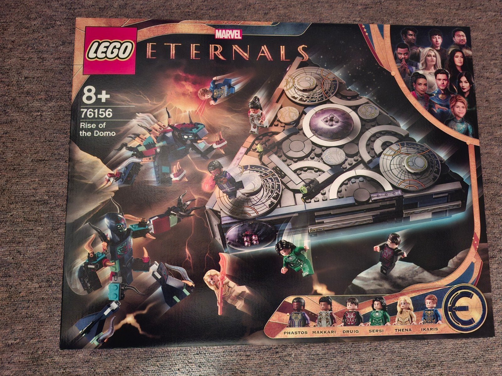 LEGO Marvel Eternals 76156 Rise of the Domo, Kinderen en Baby's, Marvel, Lego, Nieuw, Ophalen of Verzenden