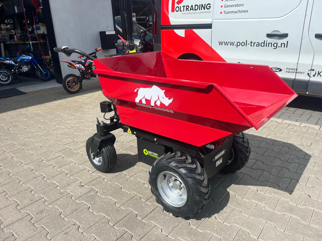 Rhino Cross Elektrische Kruiwagen - Nieuw Model, Ggg, Ggg, Ggg, Nieuw