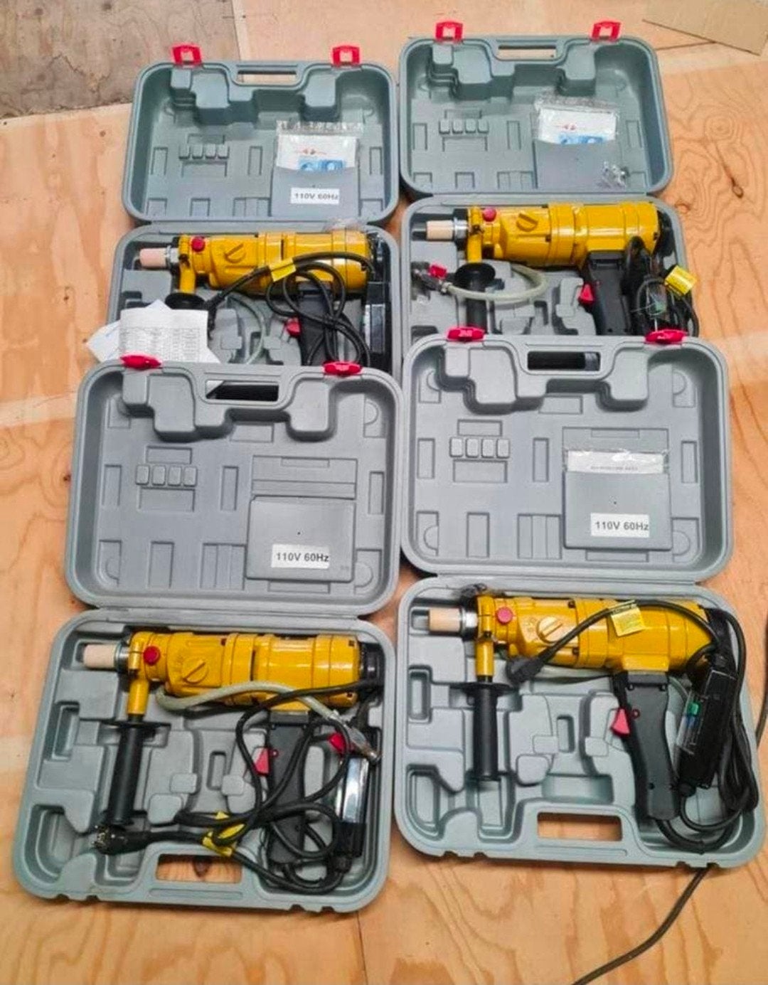 Diamantboormachines 110v professional nieuw
Omvormer nodig
P, Nieuw, Ophalen of Verzenden, N.v.t, N.v.t