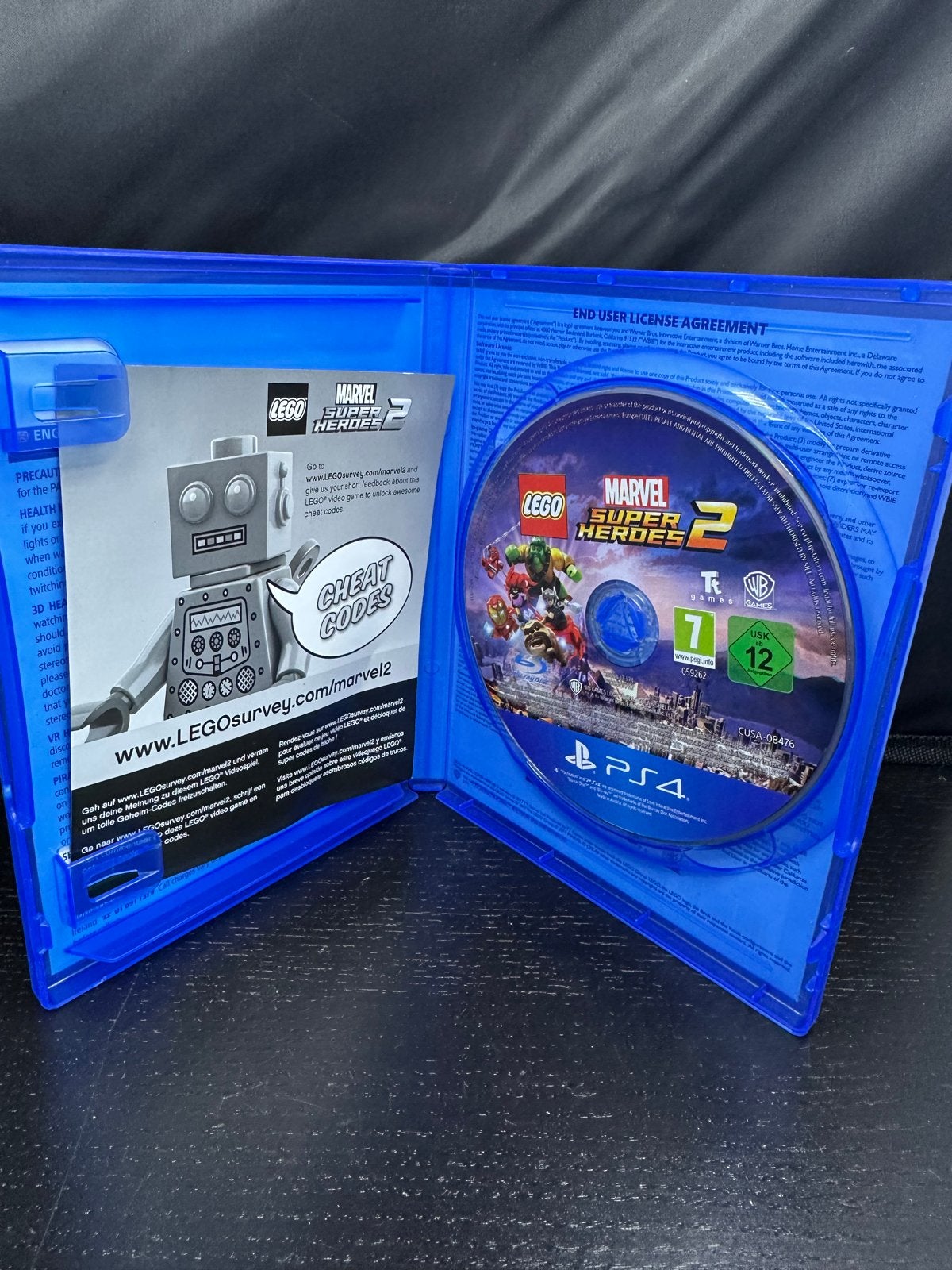 LEGO Marvel Super Heroes 2 PS4 - Zo goed als nieuw, Avontuur en Actie, 1 speler, Eén computer, Ophalen of Verzenden