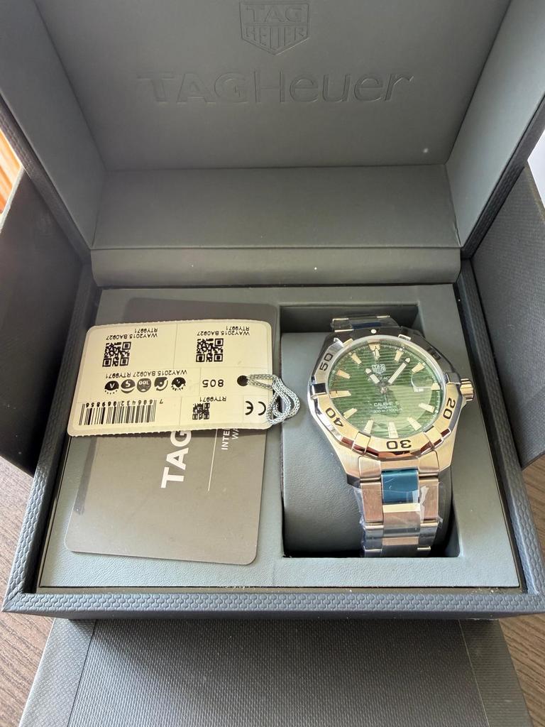 Tag Heuer Calibre 5 Automatic 300m / 1000ft, Sieraden, Tassen en Uiterlijk, Horloges | Heren, Ophalen, Staal, Polshorloge, Zo goed als nieuw