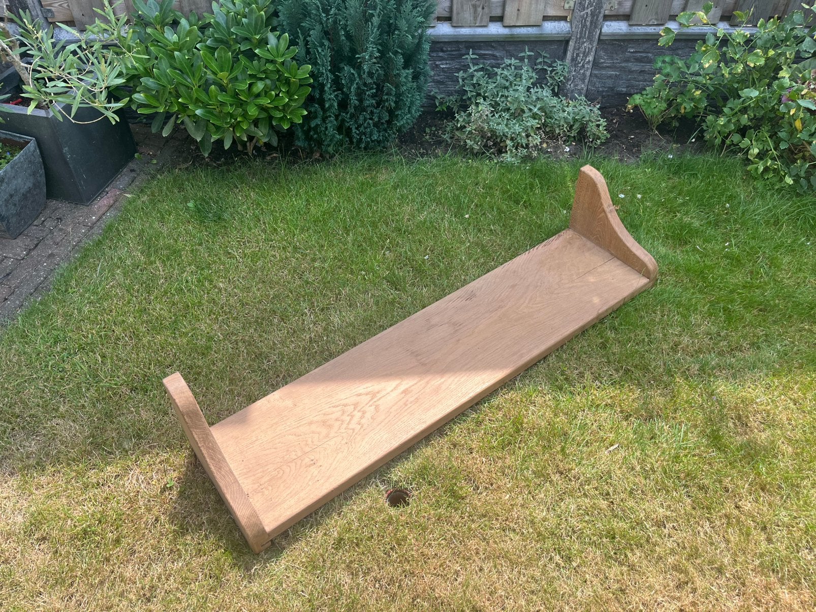 Wandplank, Ophalen, Gebruikt, Hout