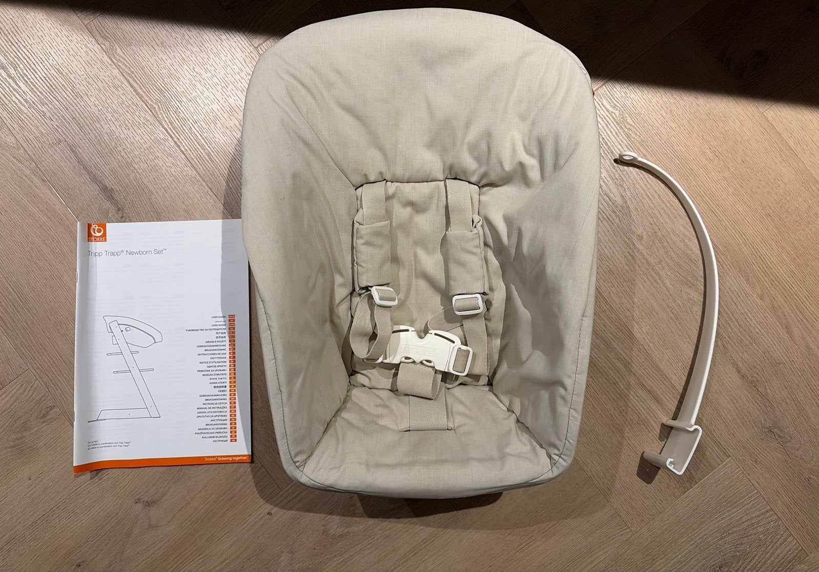 Stokke Tripp Trapp Newborn Set, Ophalen of Verzenden, Zo goed als nieuw, Overige typen, Gordel(s)