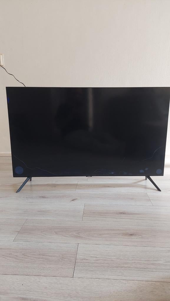 Samsung smart tv  barst in  het scherm., Ophalen, 100 cm of meer, 50 Hz, Samsung