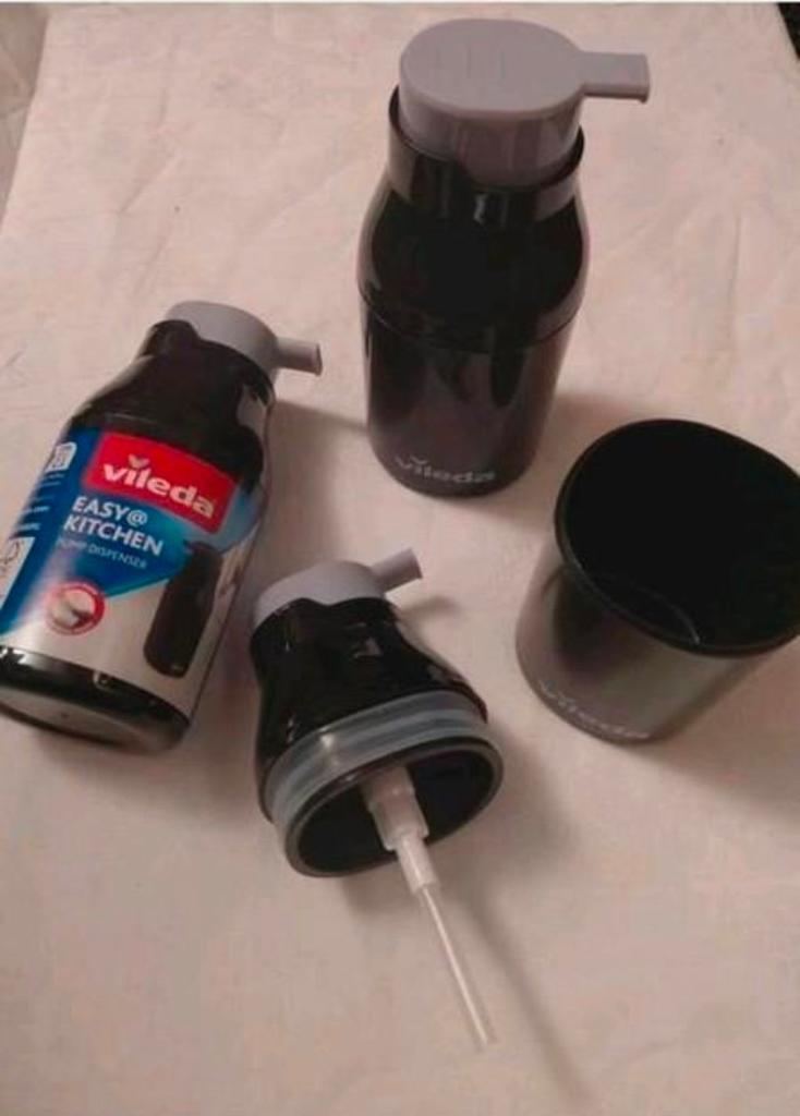 Vileda Easy Kitchen pompdispenser - Zeepdispenser, Ophalen, Overige typen, Kunststof, Nieuw