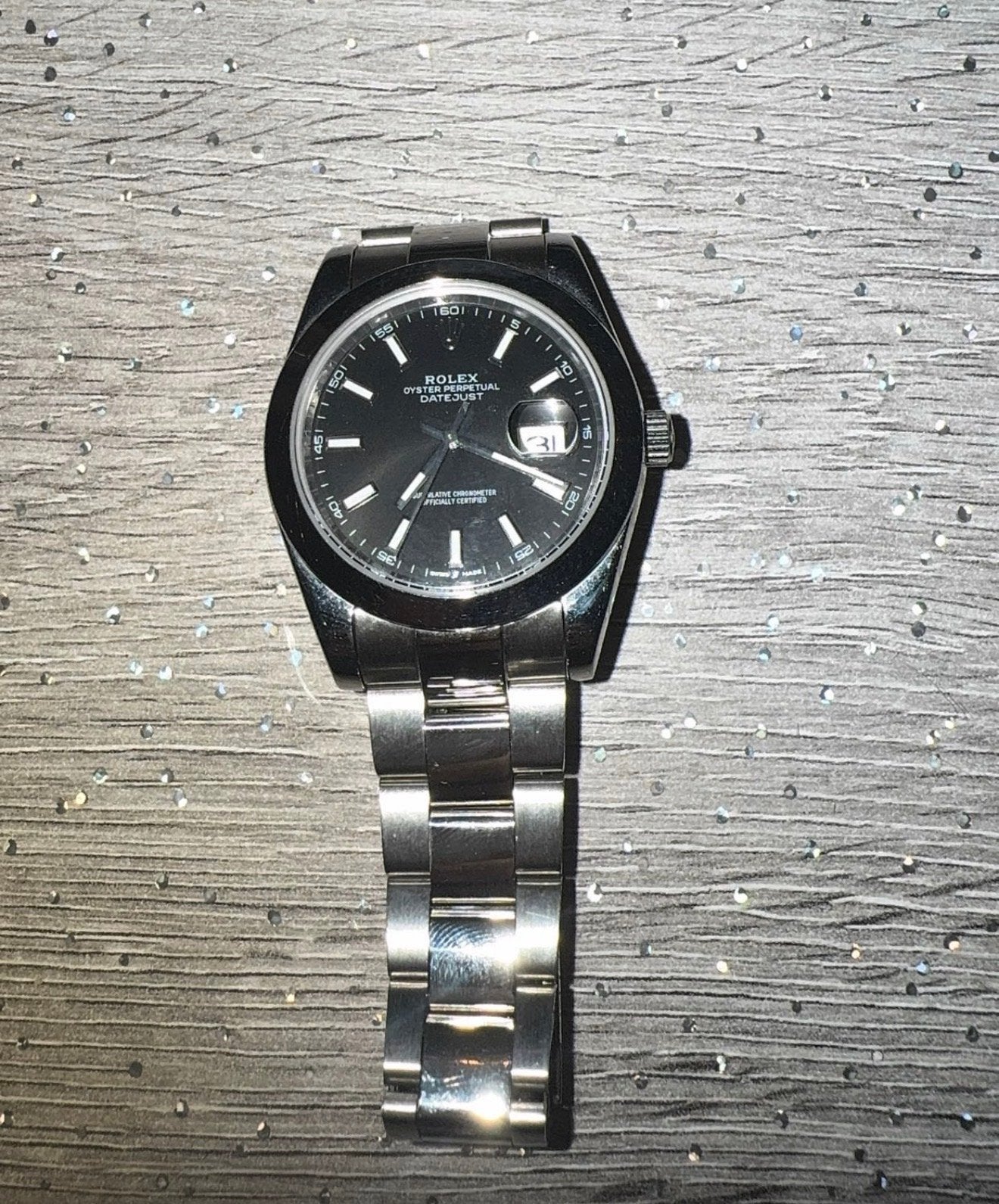 Superkloon ! Rolex Oyster Perpetual Datejust Herenhorloge, Sieraden, Tassen en Uiterlijk, Polshorloge, Ophalen of Verzenden, Zo goed als nieuw