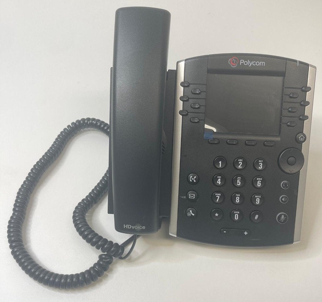 Partij 11x Polycom VVX 411 IP VoIP desktelefoon, Telecommunicatie, Telefooncentrales, Gebruikt, ., Ophalen of Verzenden, .