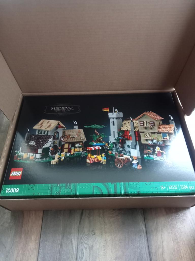 Lego 10332 Middeleeuws stadsplein, Lego, Nieuw, Ophalen of Verzenden, Castle
